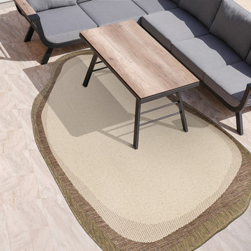 Wyatt Modern Rustic Abstract Indoor/Outdoor Area Rug